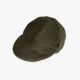 Βρεφικό μάλλινο καπέλο jockey λαδί