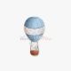 Μπομπονιέρα βάπτισης για αγόρι αερόστατο με ελεφαντάκι